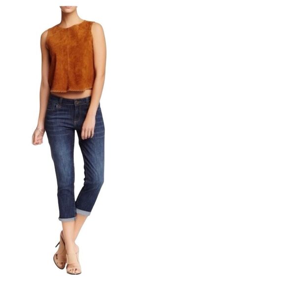 KUT Bardot cropped skinny boyfriend jeans size 6 - Picture 2 of 10